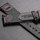 Leather Watch Bands for Men Handmade Watch Strap Quick Release Replacement Wrap of 18mm 20mm 22mm