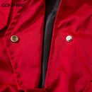 Vintage Baseball Bomber Jacket Men Streetwear Casual Solid Cargo Military Flight Coats Tactical Outwear
