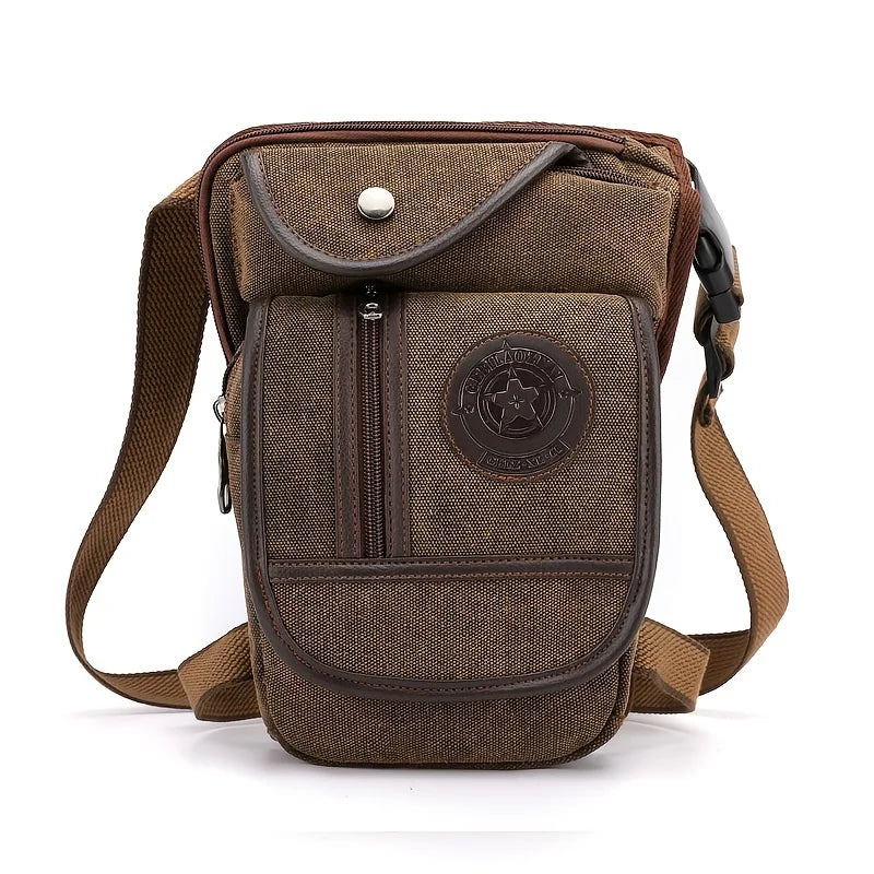 Drop Leg Bag Outdoor Fanny Pack Unisex Tactical Hip Motorcycle Bike Shoulder Cycling Casual Waist