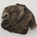 Boy Jackets Fleece Kids Coats Children Outerwear Winter Autumn