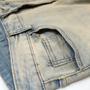 Vintage Jeans Denim Pants Men Straight Trousers Streetwear Retro