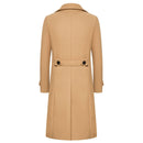 Men Woolen Coat Windbreaker Winter Warm Gentleman Coat Jackets Male Elegant Regular