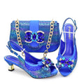Lastest Italian Design Ladies Shoes with Matching Bag Set Shoes and Bag Set