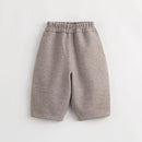 Boys Girls Warm Loose Tweed Lantern Pants Kids Pants for Autumn & Winter