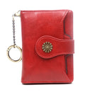 Women Credit Card Wallet Large Capacity Multi Card Case Wallet  Zipper Card Holder Cases