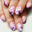 Nails for women Spring summer flowers birds design press on false nail art