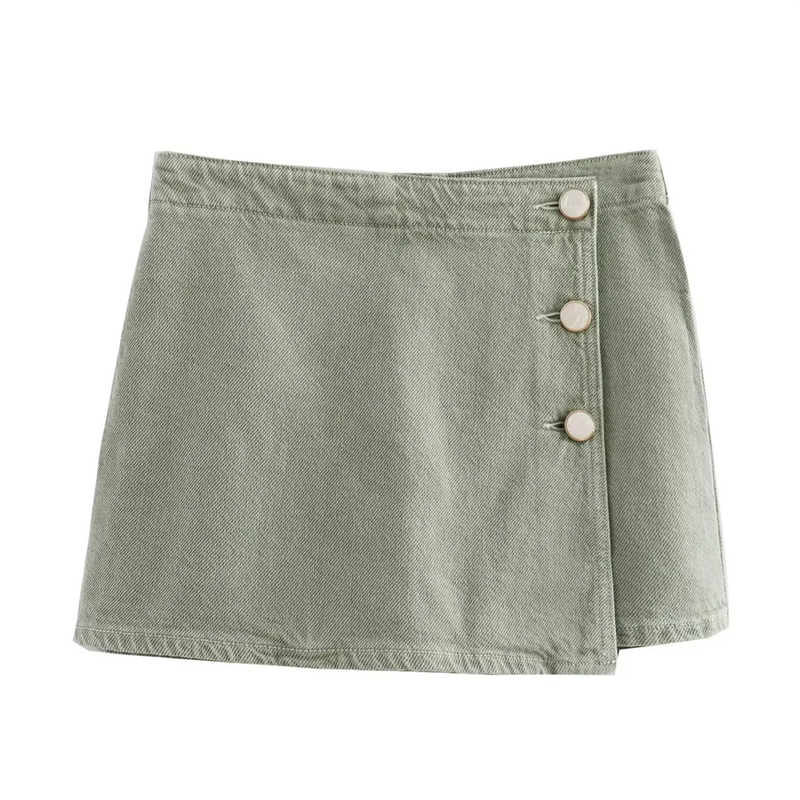 Spring Women's Versatile Short denim Skirts