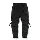 Men Cargo Pants Spring Autumn Stretch Outdoor Pants with Multi-Pocket