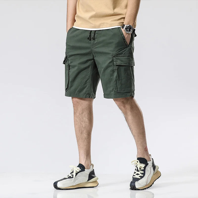 Men's Overalls Casual Pants Breathable Beach Breathable Cargo Short