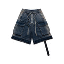 Men Casual Jeans Short Harem Gothic Men's Clothing Summer Women Black Shorts