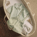 Toddler Infant Kid Baby Boy Clothes Set Little Gentleman Plaid Shirt Overalls Shorts Outfits Summer