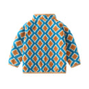 Baby Cartoon Zipper Boys Girls Jackets Coats Children's Outwear Fleece Coats Kids Clothes