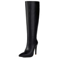 Women's Knee High Boots Winter Shoes  Heeled Long Boot Ladies Footwear