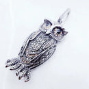 Pendant Owl Jewelry Europe 925 Sterling Silver Accessories Cute Soul Gift For Woman