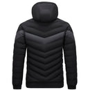 Mens Parka hooded Men's Jacket Winter down jacket Warm Jackets business leisure coat Solid male coats