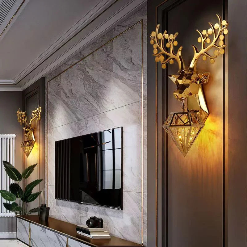 Wall Lamp Personalized And Creative Living Room Bedroom Hallway Decoration Light