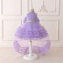 Sequin Baby Party Girl Dresses Toddler Trailing Birthday Princess Dress
