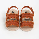 Girl sandals open toes baby shoes little girl sweet casual soft sole slippers flat shoes