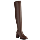 Women's Over the Knee High Boots Elegant Autumn Winter Shoes Boot Ladies Party Shoes
