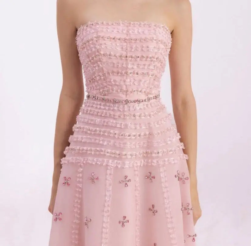 Crystal Beads The Latest Models Luxurious Evening Dresses Formal Dress
