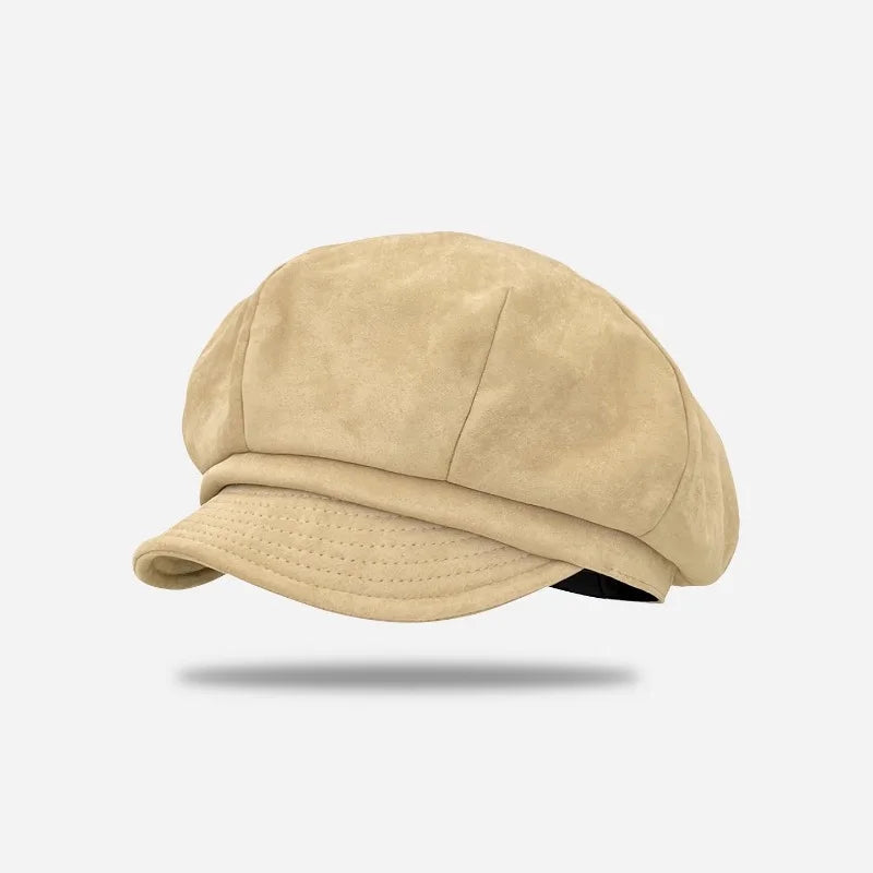 Beige cap on a light gray background with 'Obroi' branding.