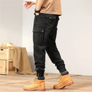 Cargo Pants Men Joggers Military Pencil Pants Multiple Pockets Trousers Male Elastic Waist Cotton Pants