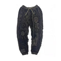 Spring Autumn Winter Man Tide Dark Punk Retro Knitted Spliced Pants
