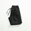 Autumn and winter American casual black high-end sweatpants men
