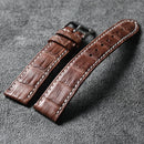 Genuine Leather Strap Leather Soft Brown Suitable For Antique Watches Classic Bamboo