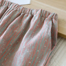 Summer couple shorts woven women thin loose pocket shorts home pants