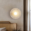 Round Circle Wall Lamp Corridor Sconce Retro Bedroom Bedside Decor