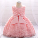 Kids Dress for Girls Baby Birthday Party Dress Princess Casual Mesh Girl Clothes Sleeveless Evening Dresses