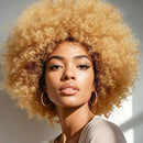 Kinky Curly Bob Human Hair Wigs For Women Remy Hair Full Machine Made Mom Wigs