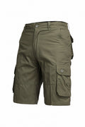 Men's Cargo Shorts Casual Cargo Shorts Straight Leg Daily Wear Shorts