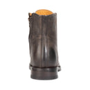 Western Ankle Men Boots Classical Genuine Leather Zipper Vintage Handmade Booties For Men