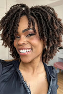 Bob Braided Wig Synthetic Faux Locs Crochet Twist Braiding Wig Dreadlocks Short Wigs For Women