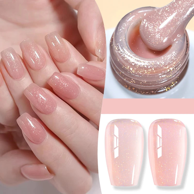 Flow Light White Cat Magnetic Gel Nail Polish Ultra Shine Soak Off UV Gel Mirror Glass Cat Magnet Gel