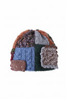 Original Retro Handmade Knitted Wool Thread Autumn and Winter Patchwork Hat