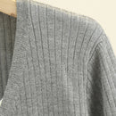 Women's Sweater Temperament Zipper Jumpers Autumn Winter Basic Style Slim Leisure Knitted Pullover