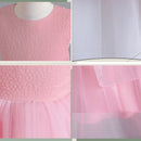 Flower Girl Dress For Wedding Formal Wedding Princess Evening Dresses Children Tulle Bridesmaids Costume