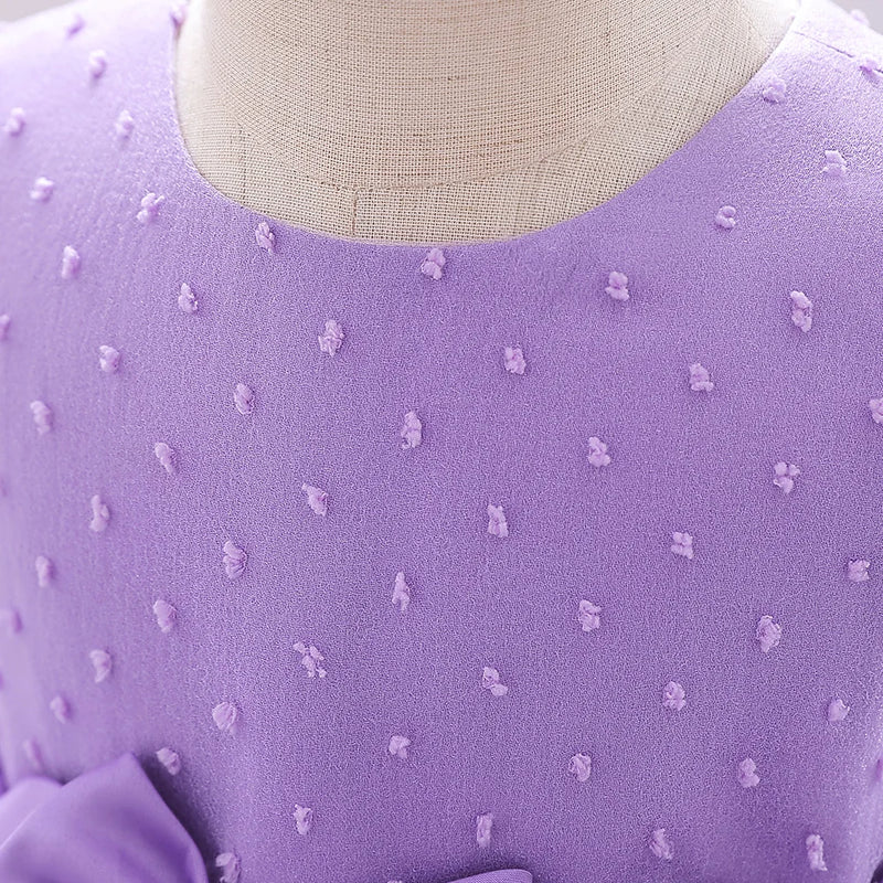 Flower Baby Girl Party Dress For Birthday Princess Christening Gown Infant Clothing Baptism