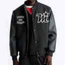 Winter Men's Jacket Vintage Embroidered Baseball Jersey Casual Stylish Snap Button Streetwear Bomber Jackets