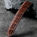 Genuine Leather Strap Leather Soft Brown Suitable For Antique Watches Classic Bamboo