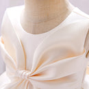 Summer Elegant Birthday Dress For Baby Girl Clothing Baptism Bow Princess Dresses