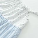 Summer Girls Clothing  Flower Patch Vest Skirt Girls 3-7 Years Old Girls Clothes Kids Clothes