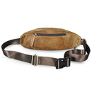 Leather Travel Retro Fanny Waist Belt Bag Chest Pack Sling Bag Case For men