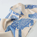 Oversized American Style Summer Fried Street Fashion Small Fish Personalized Mens Casual Shirts