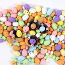 100 Easter Eggs You Can Make Your Own Mottled Foam Eggs and Egg Wreaths To Decorate The Easter Party