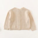 Autumn 0-3Yrs Children Clothes Infant Baby Girls Knitting Cardigan Newborn Baby Girls Sweater