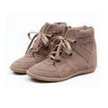 Women Moral Training Boots Casual Women Sneakers Lace-up Girl Ankle Boots